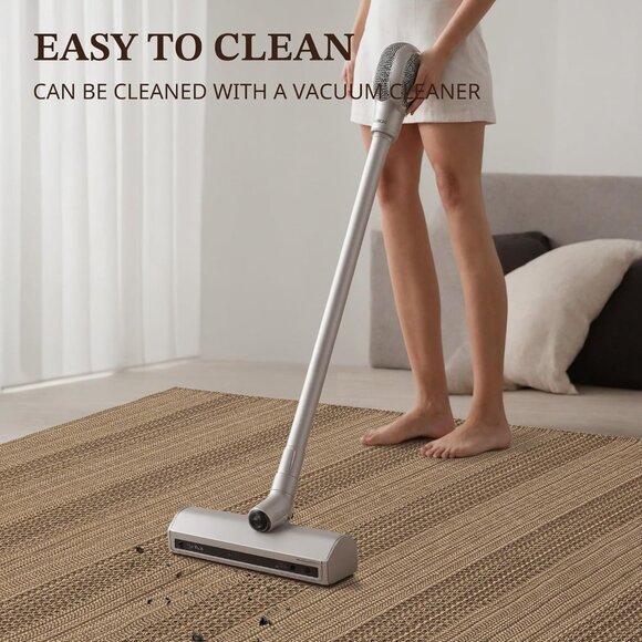 New 2-Piece Kitchen Mat Set, 20x30In+20x48In Washable Non-Slip Floor Rugs - Picture 8 of 9